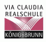 Logo Via-Claudia-Realschule Staatliche Realschule Königsbrunn